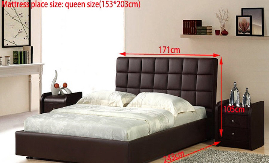 Leather Bed - Model 18